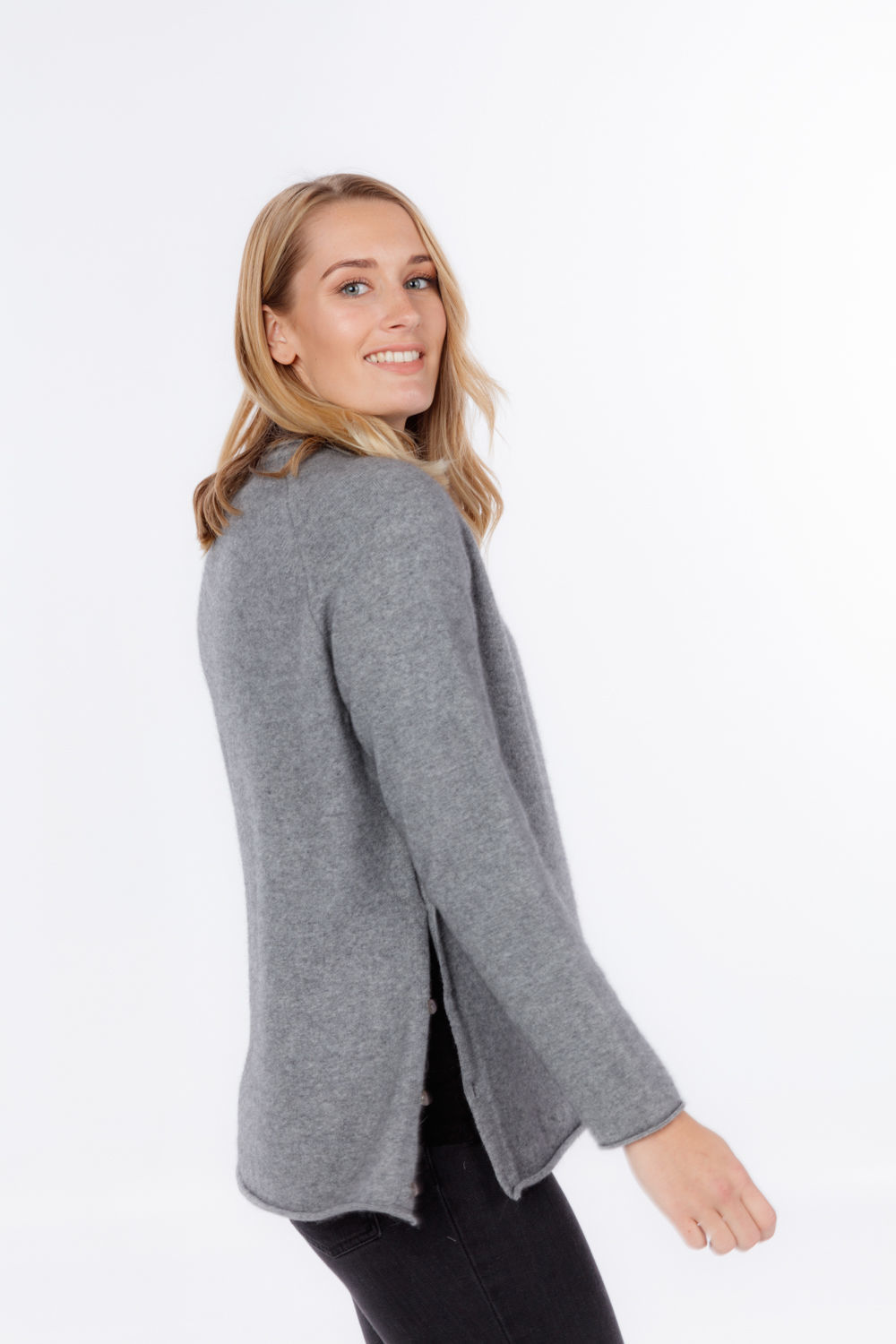 Button Down SweaterPossum Fur NZ Basically Bush